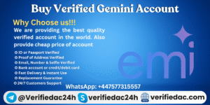Buy Verified Gemini Account