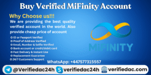 Buy Verified MiFinity Account