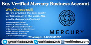 Buy Verified Mercury Business Account