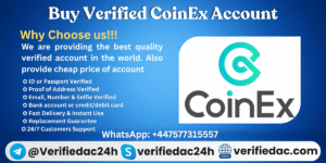 Buy Verified CoinEx Account