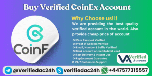 Buy Verified CoinEx Account