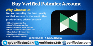 Buy Verified Poloniex Account