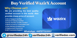 Buy Verified WazirX Account
