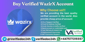 Buy Verified WazirX Account