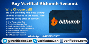 Buy Verified Bithumb Account