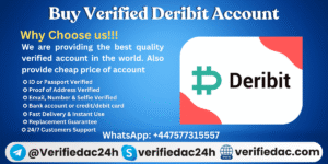 Buy Verified Deribit Account