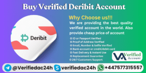 Buy Verified Deribit Account