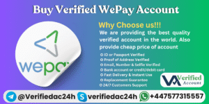 Buy Verified WePay Account
