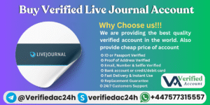 Buy Verified Live Journal Account