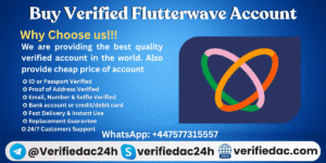Buy Verified Flutterwave Account