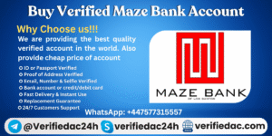 Buy Verified Maze Bank Account