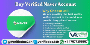 Buy Verified Naver Account