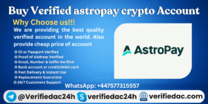 Buy Verified Astropay crypto Account