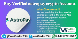 Buy Verified Astropay crypto Account