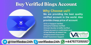 Buy Verified Bingx Account