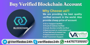 Buy Verified Blockchain Account