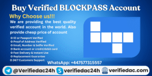 Buy Verified BLOCKPASS Account