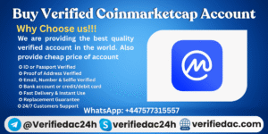 Buy Verified Coinmarketcap Account