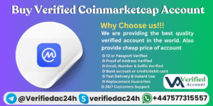 Buy Verified Coinmarketcap Account