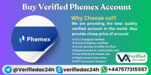 Buy Verified Phemex Account
