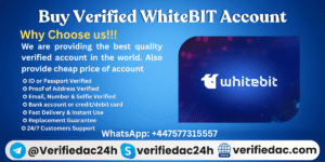 Buy Verified WhiteBIT Account