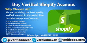 Buy Verified Shopify Account