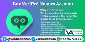 Buy Verified Noones Account