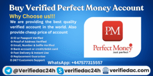 Buy Verified Perfect Money Account
