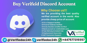 Buy Verified Discord Account