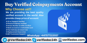 Buy Verified Coinpayments Account