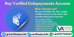 Buy Verified Coinpayments Account