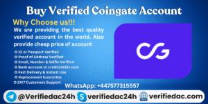 Buy Verified Coingate Account