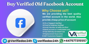 Buy Verified Old Facebook Account