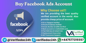 Buy Verified Facebook Ads Account