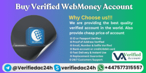 Buy Verified WebMoney Account
