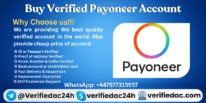 Buy Verified Payoneer Account