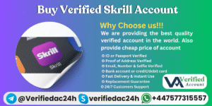 Buy Verified Skrill Account