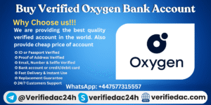 Buy Verified Oxygen Bank Account