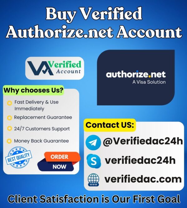 Buy Verified Authorize.net Account