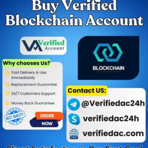 Buy Verified Blockchain Account