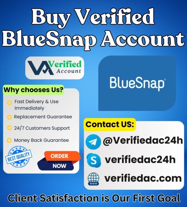 Buy Verified BlueSnap Account