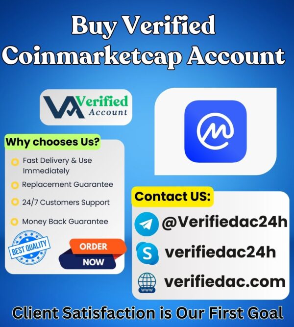 Buy Verified Coinmarketcap Account