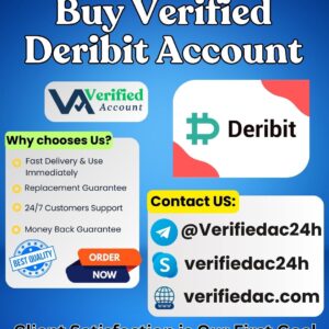 Buy Verified Deribit Account