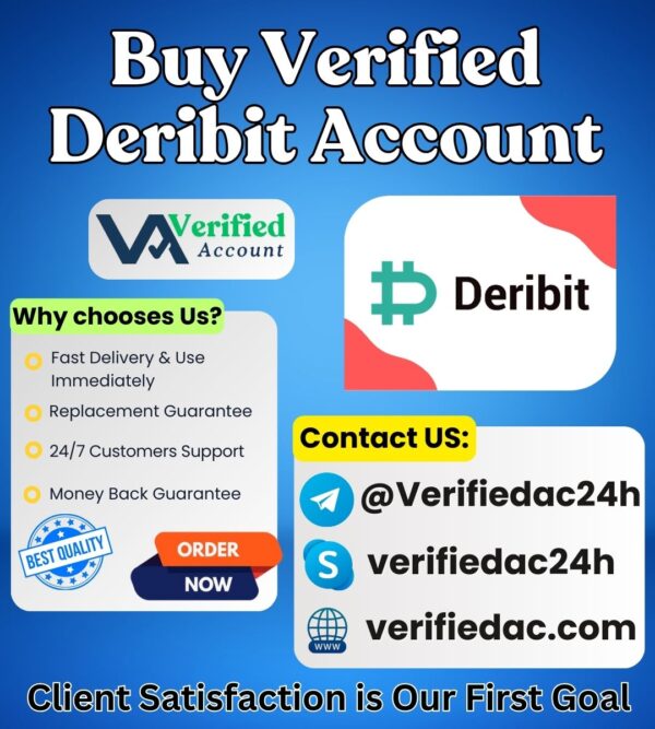 Buy Verified Deribit Account