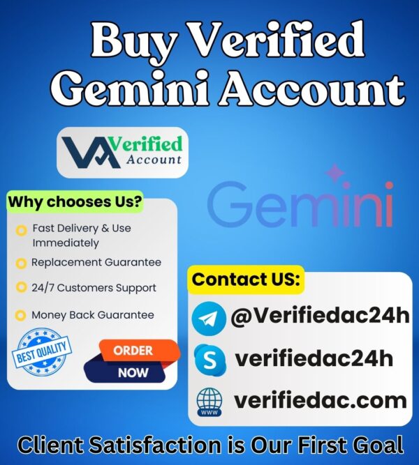 Buy Verified Gemini Account