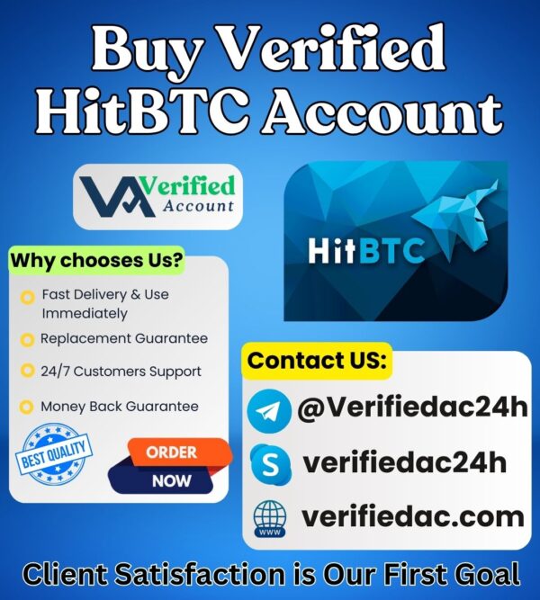 Buy Verified HitBTC Account