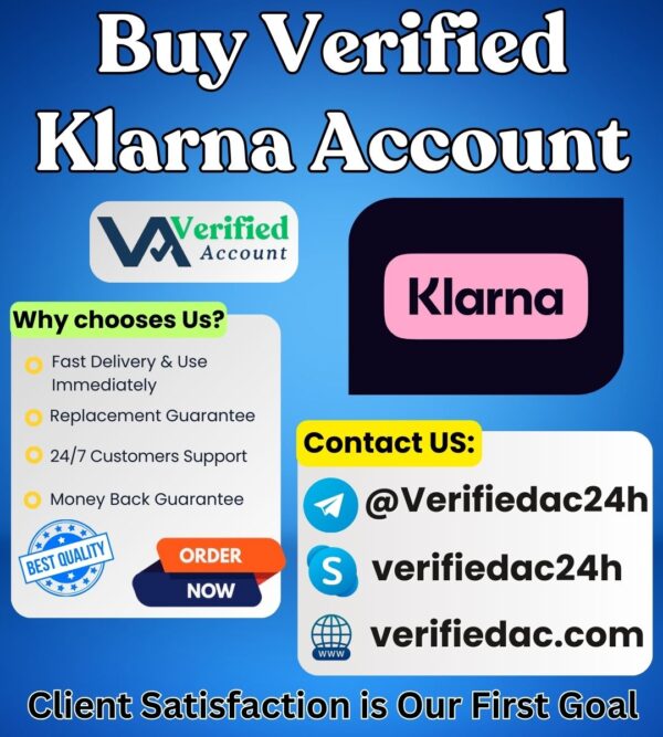 Buy Verified Klarna Account