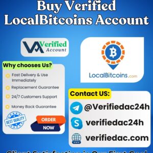 Buy Verified LocalBitcoins Account