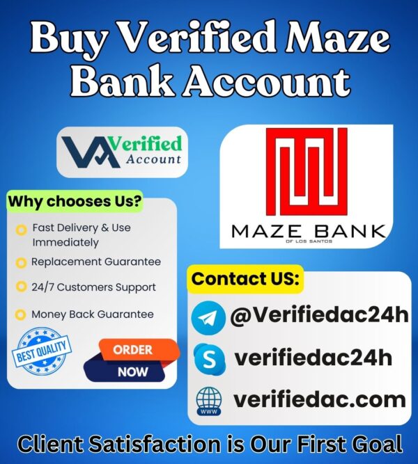 Buy Verified Maze Bank Account