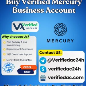 Buy Verified Mercury Business Account